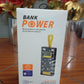 Transparent Power Bank 20000 mAh With Emergency Lights Digital Display Black Colour Fast Charging Portable Charger