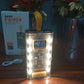 Transparent Power Bank 20000 mAh With Emergency Lights Digital Display Black Colour Fast Charging Portable Charger